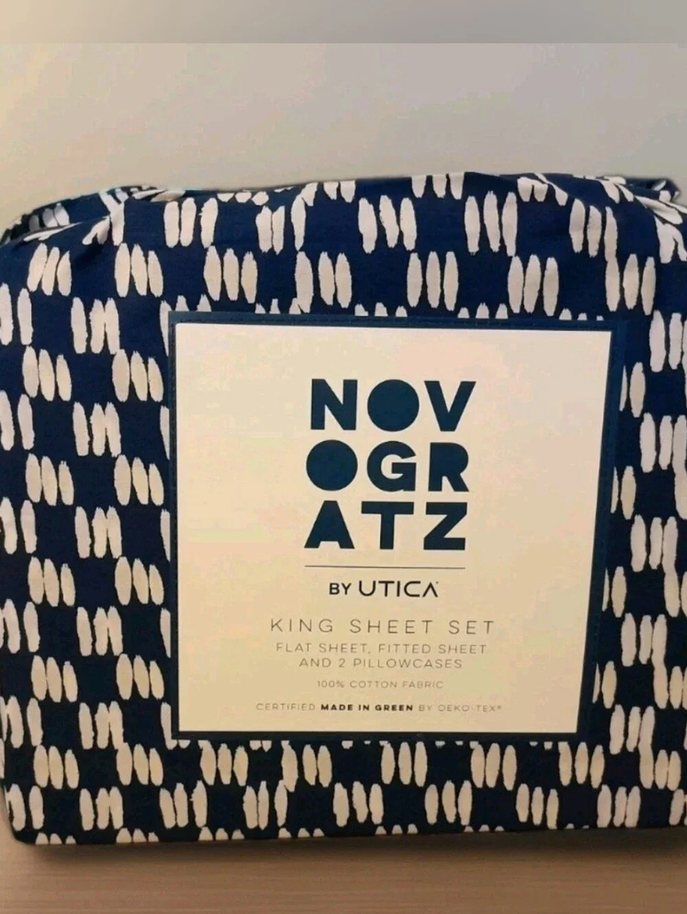 New Novogratz by Utica King Size 7 Pc Comforter Set Feather Palm Golden Mustard